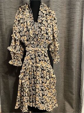 Anthropologie | Dresses | Nwt Anthropologie Lace Twofer Blazermidi Dress |  Poshmark